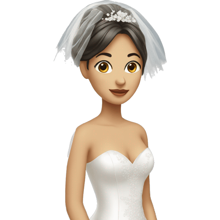 Bride with veil emoji