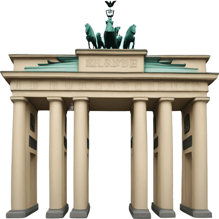 Brandenburg Gate emoji