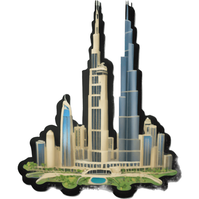 burj khalifa emoji