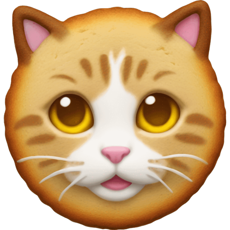 Kitty cookie emoji