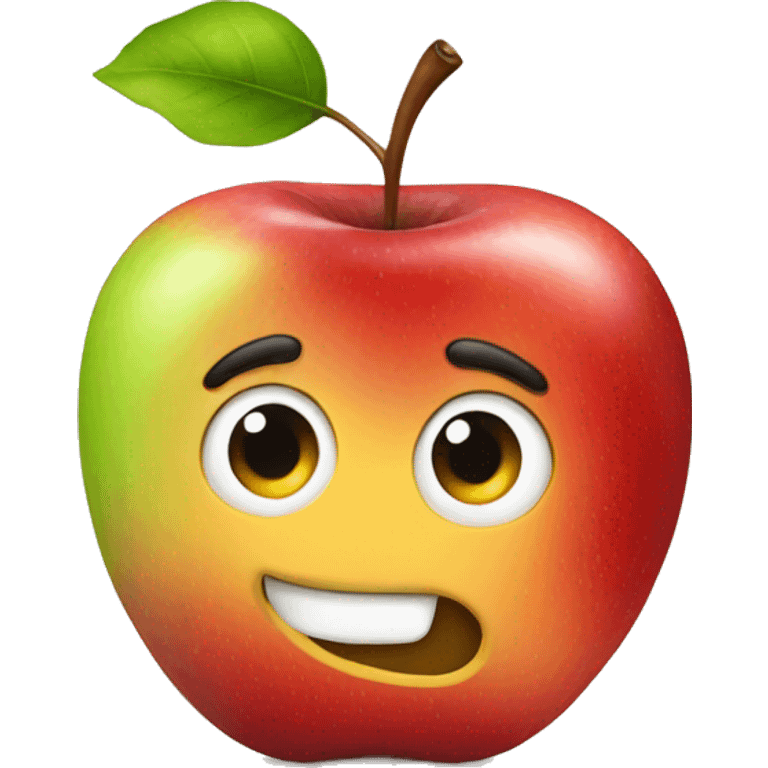 apple to apple emoji