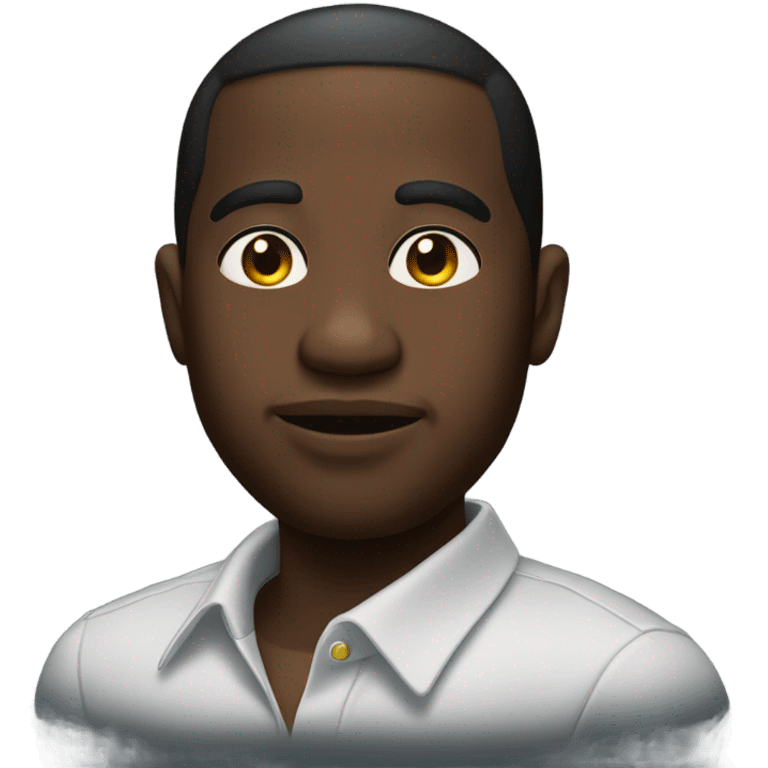 big back black man emoji