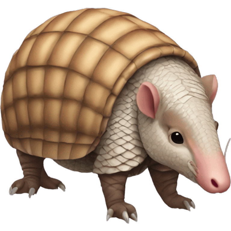 Southern three - banded armadillo emoji