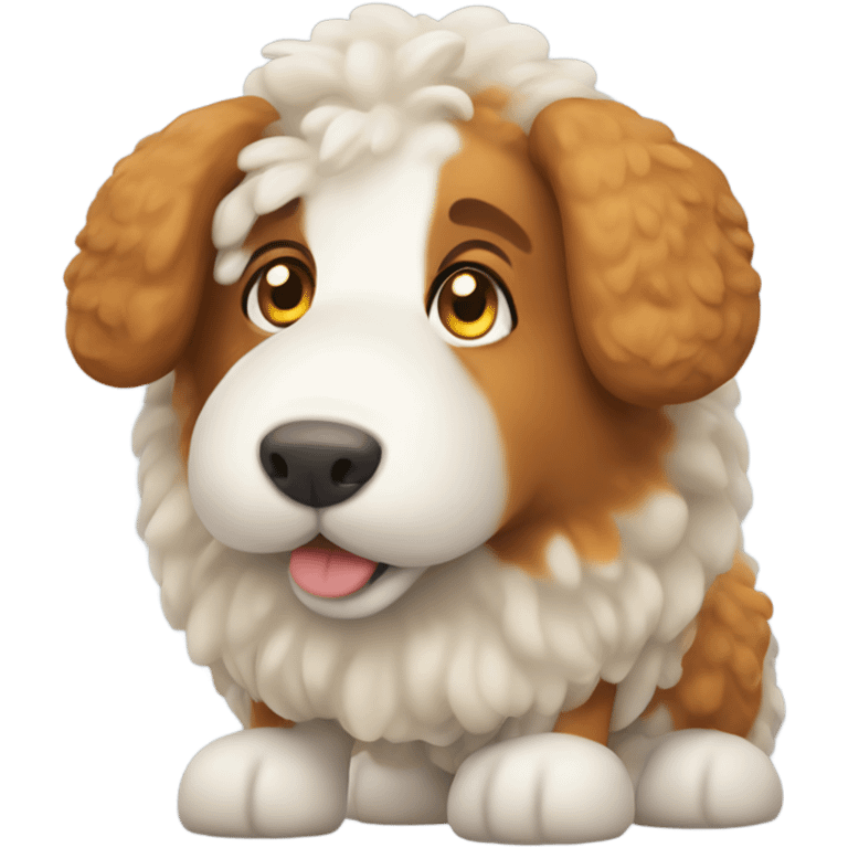 Ginger Welsh Sheep dog emoji