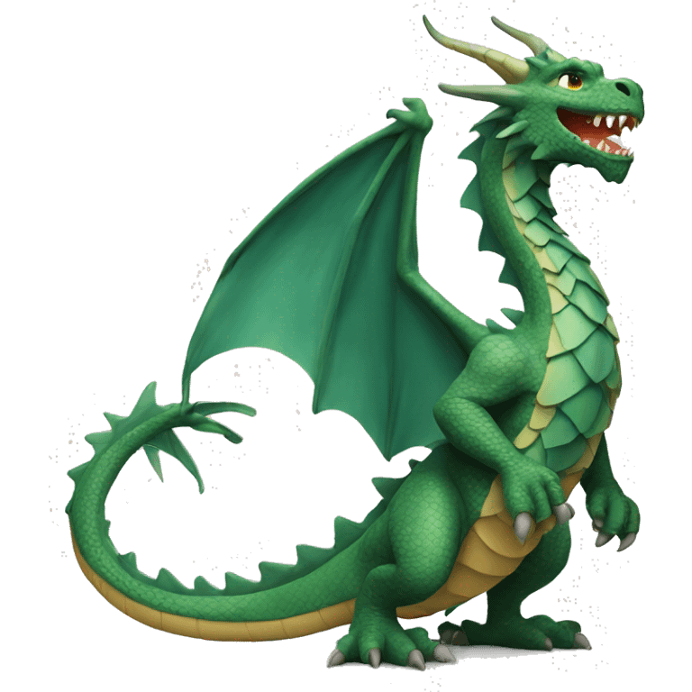 Dragon énervé  emoji