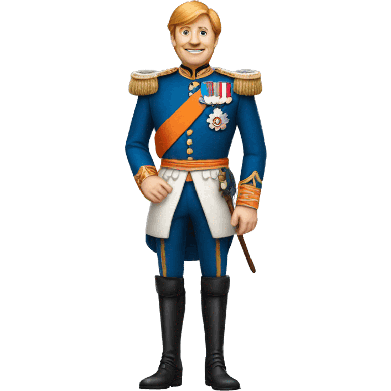 King Willem Alexander from The Netherlands full body emoji