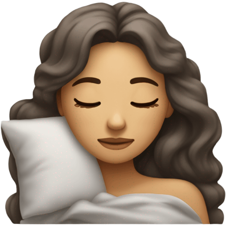 Women sleeping  emoji