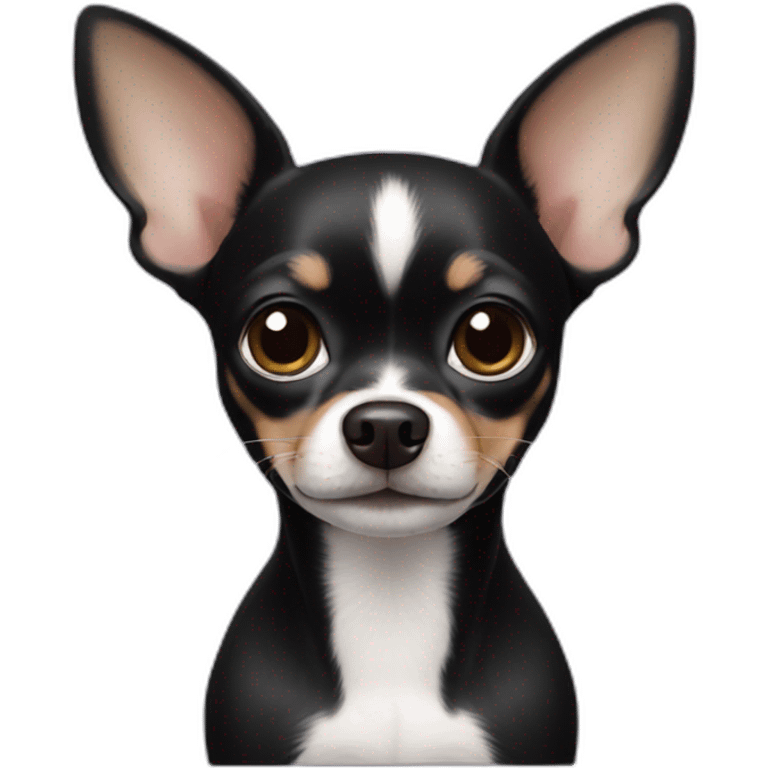 Black Chihuahua emoji