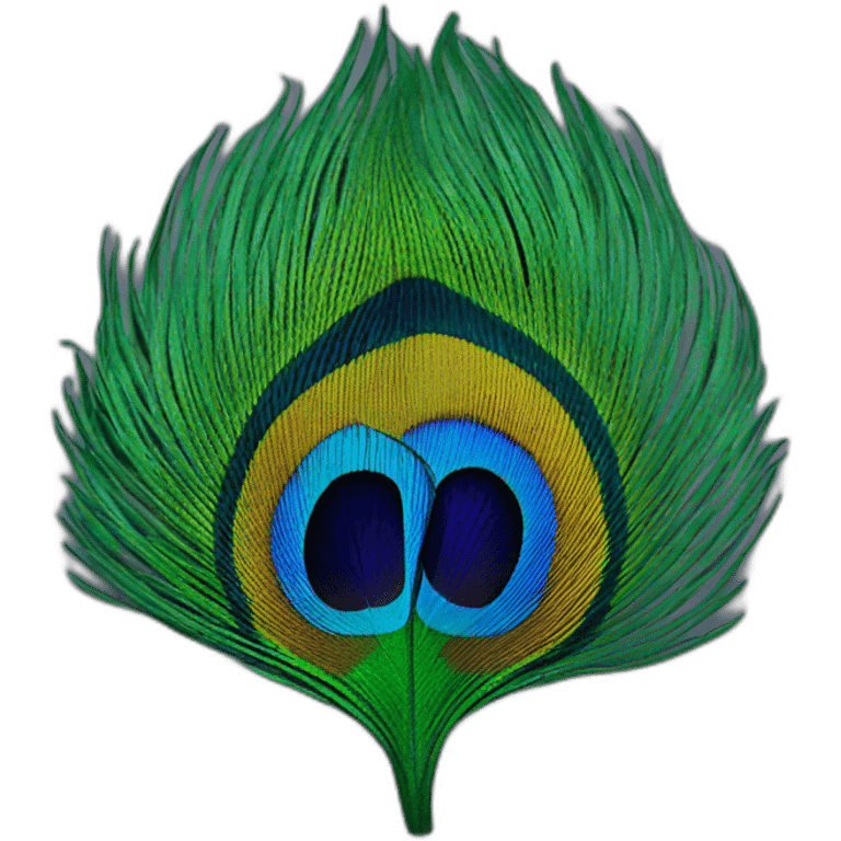 peacock feather emoji emoji