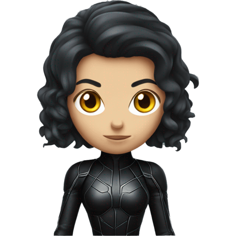 black widow entire figure emoji