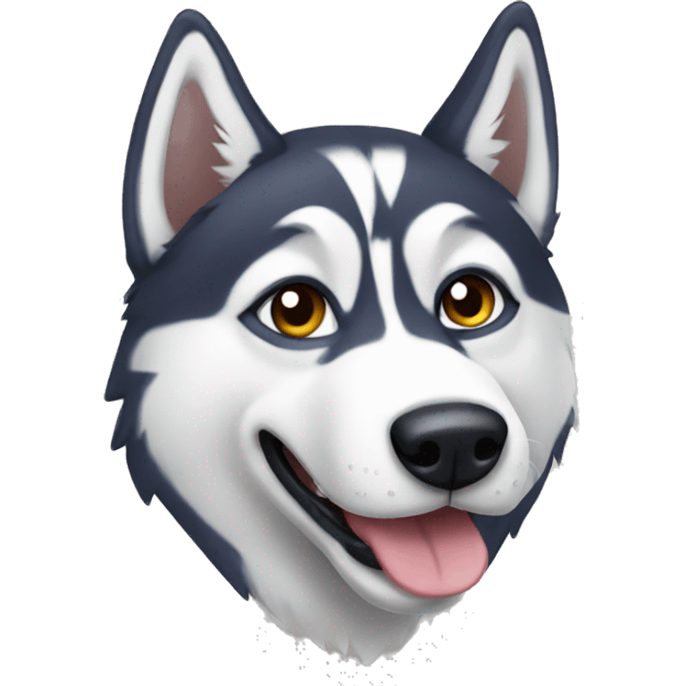 husky emoji