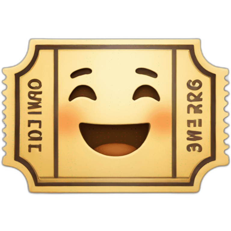  premium ticket emoji