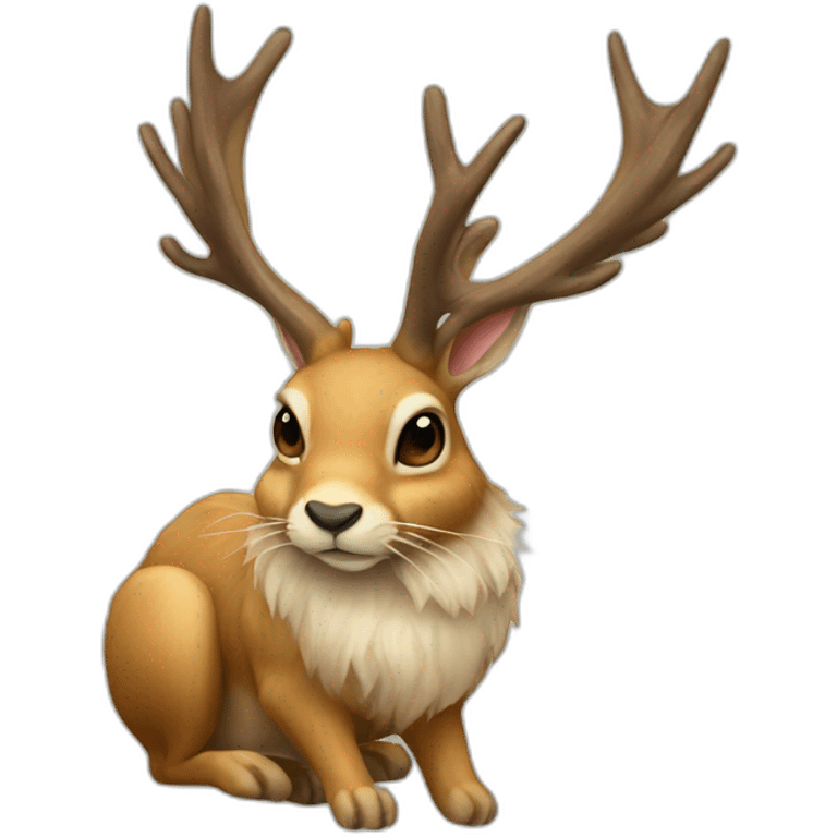 Jackalope emoji