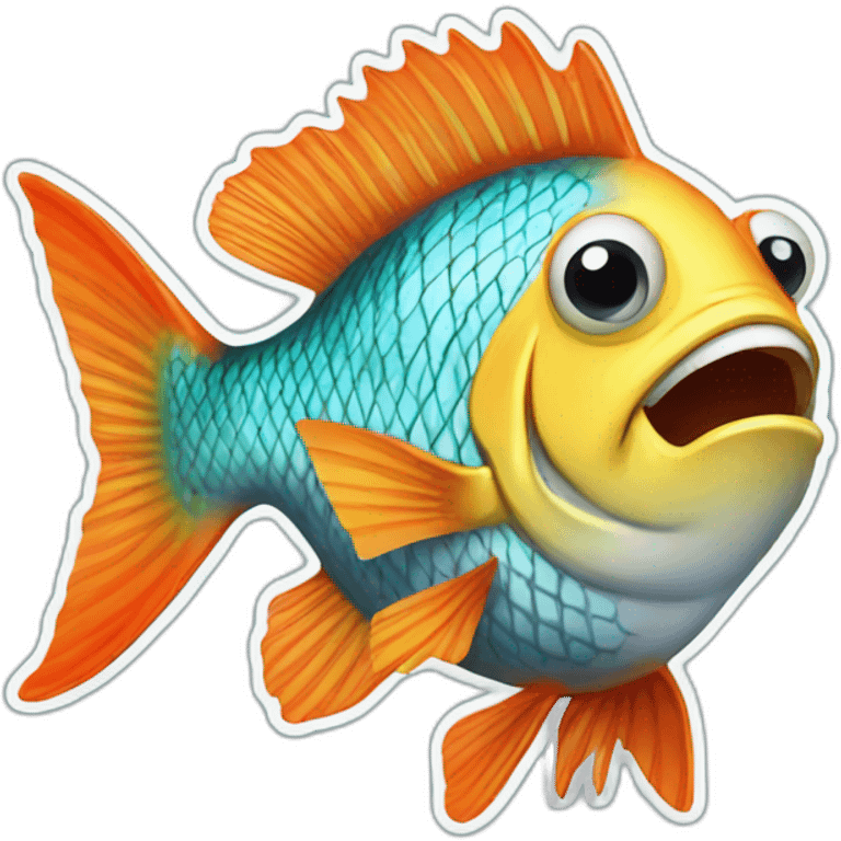 Carpe poissons emoji