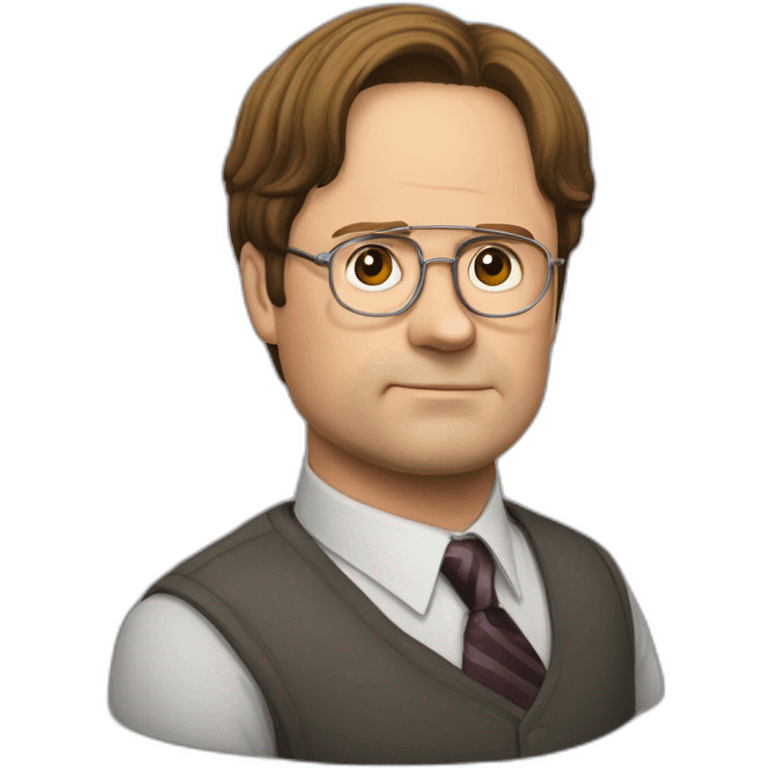 dwight schrute from the office emoji