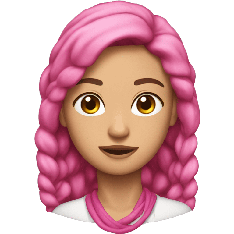 Lazo rosa emoji