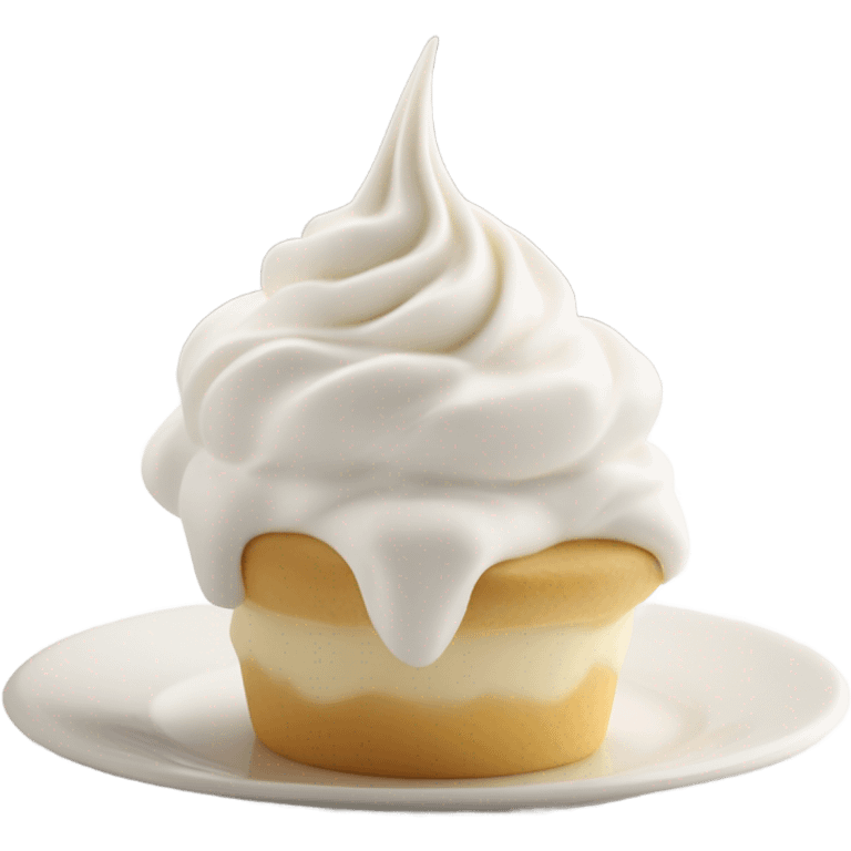 chantilly cream  emoji