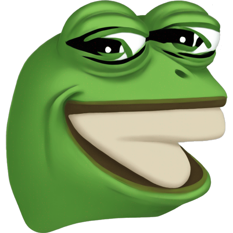 pepe frog shh emoji