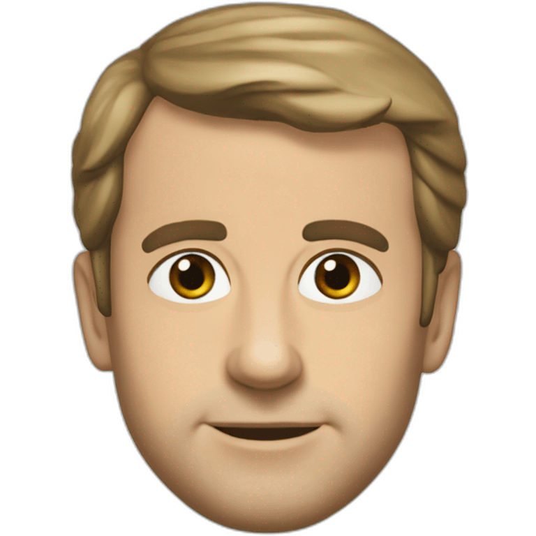 Macron-a-soif emoji