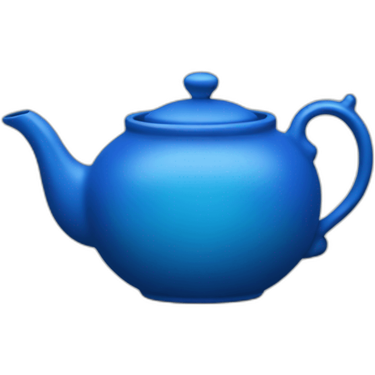 blue teapot emoji