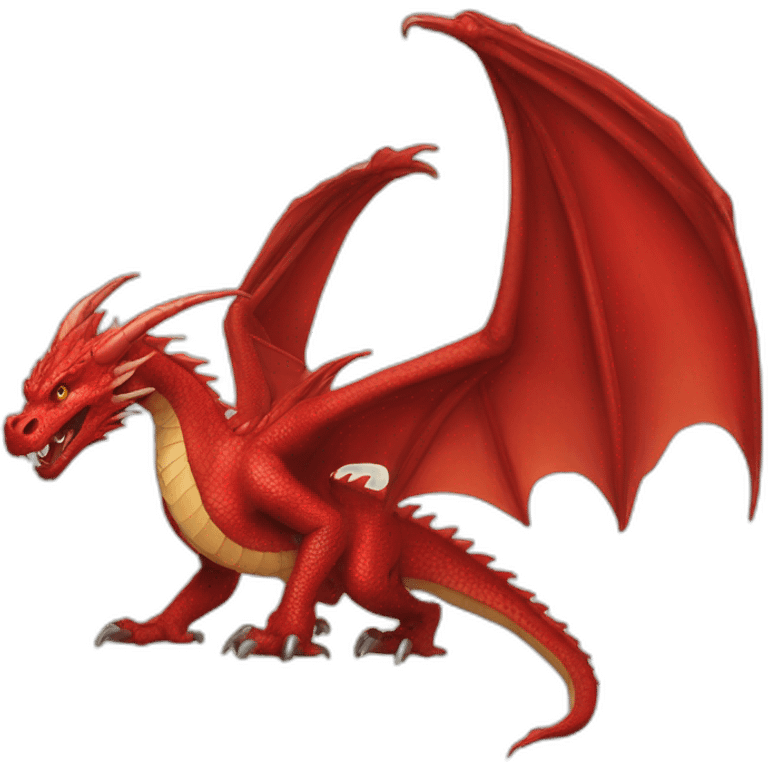 red dragon lough emoji