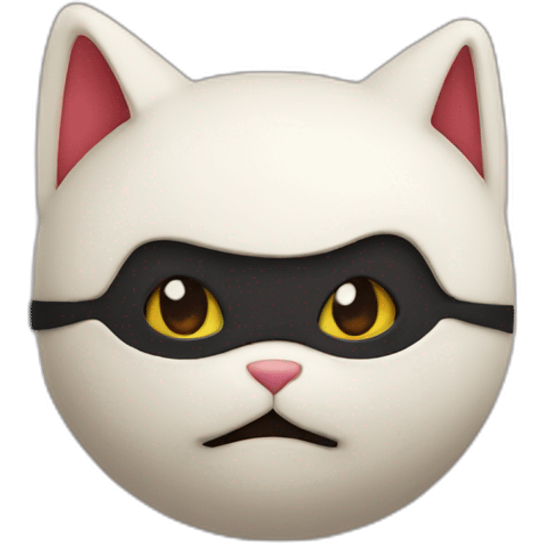 Cat ninja pastry emoji