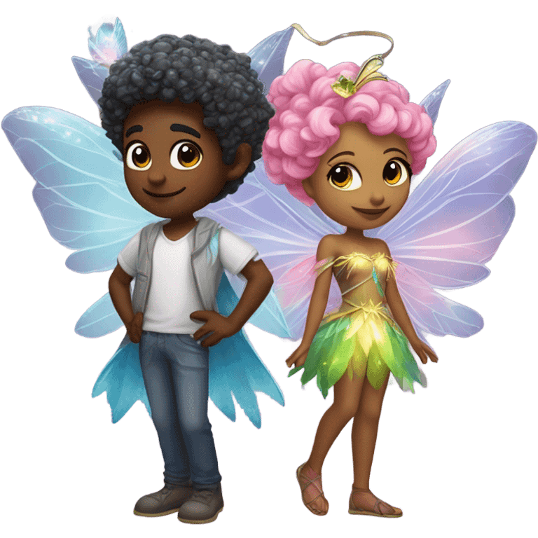 Berlin ￼ And Aviv as a fairy ￼￼￼ emoji