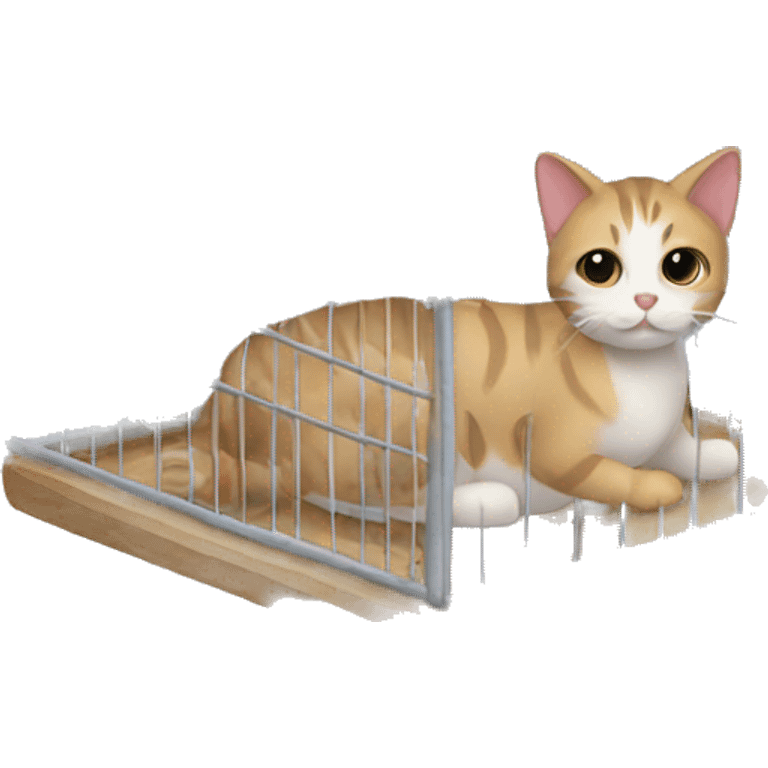 cat cage emoji