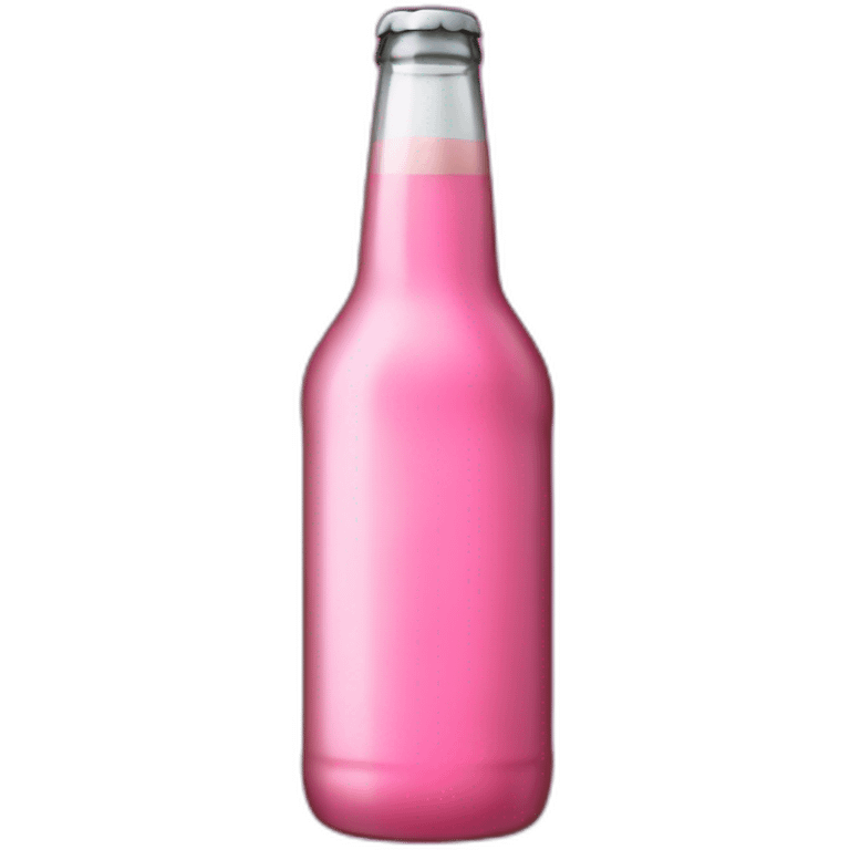 Pink Bottle beer emoji