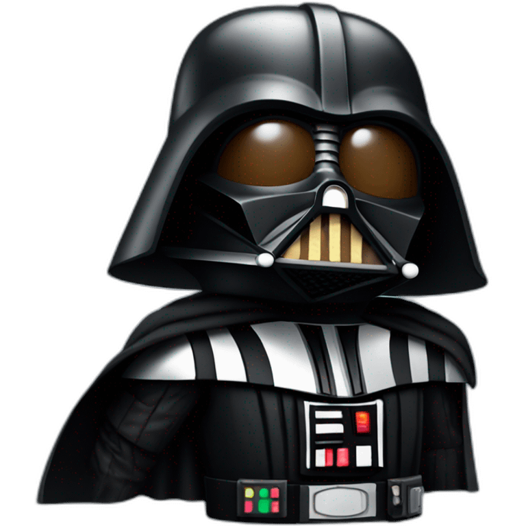 Darth vader happy emoji