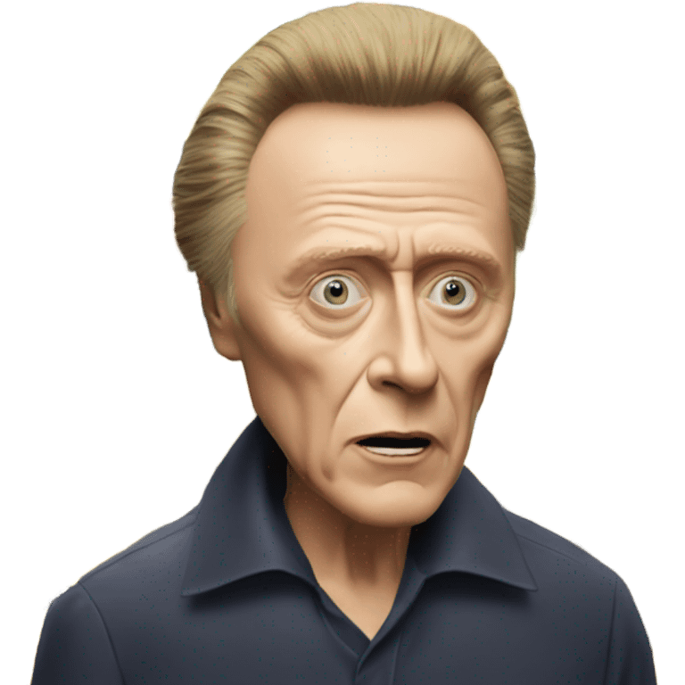 Christopher walken at the grocery emoji