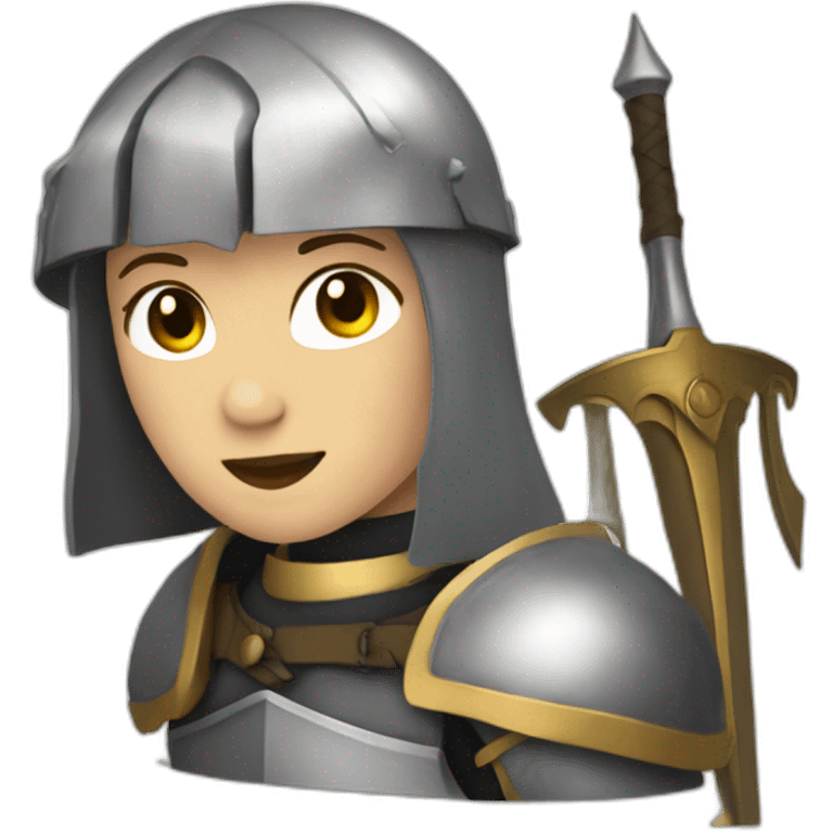 Jeanne d'Arc emoji