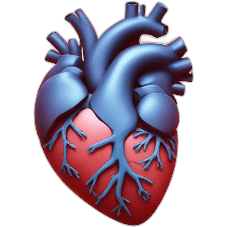 Human heart processeur emoji