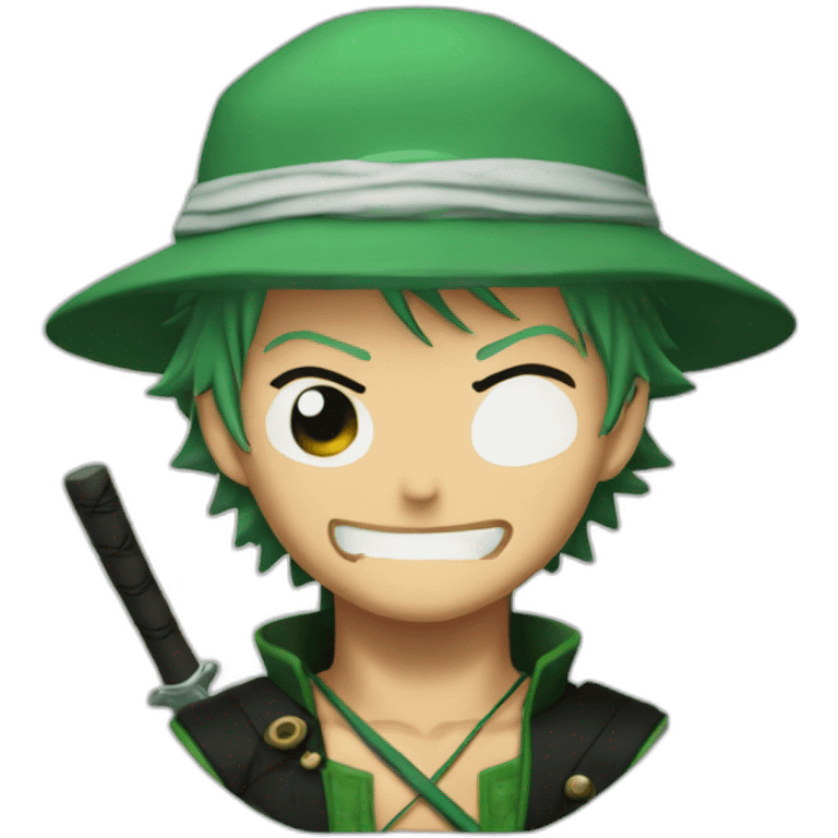 Roronoa Zoro One piece emoji