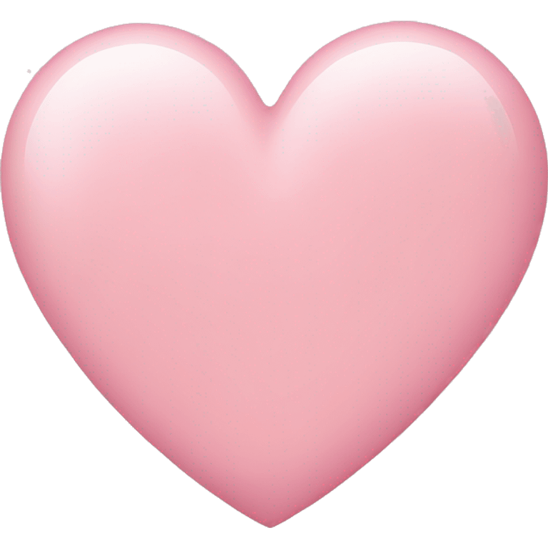 light pink heart emoji