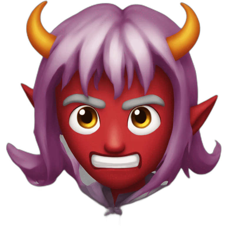 Diable de tamani emoji