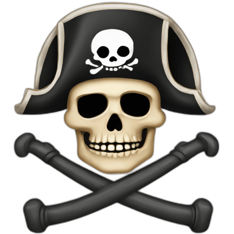 Stede-Bonnet-pirate-flag emoji