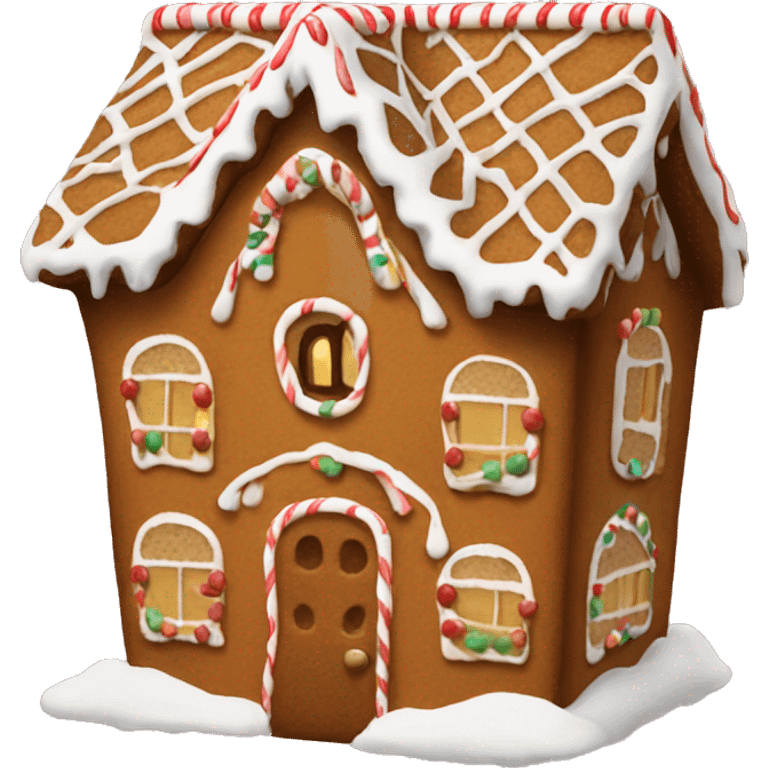 gingerbread house  emoji