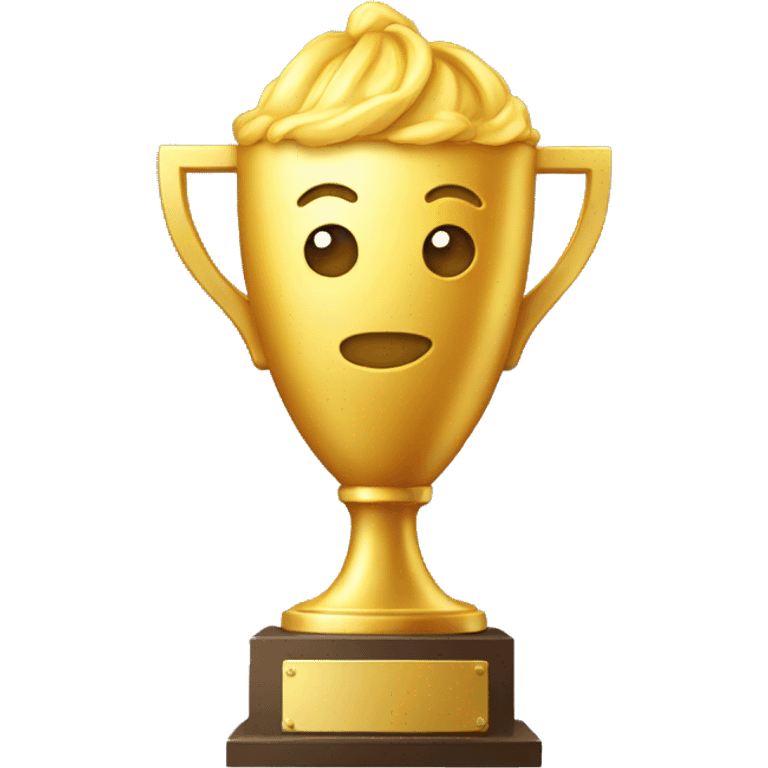 a trophy with the google logo inside emoji