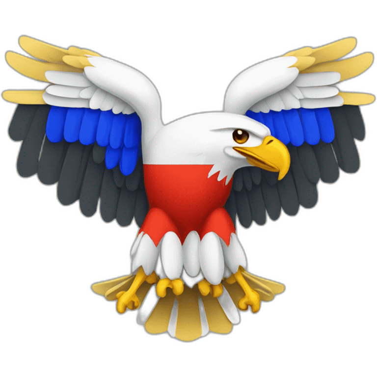 Russian flag eagle emoji