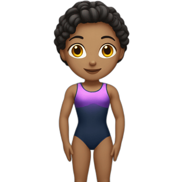 Female trainer of the gymnastics club emoji