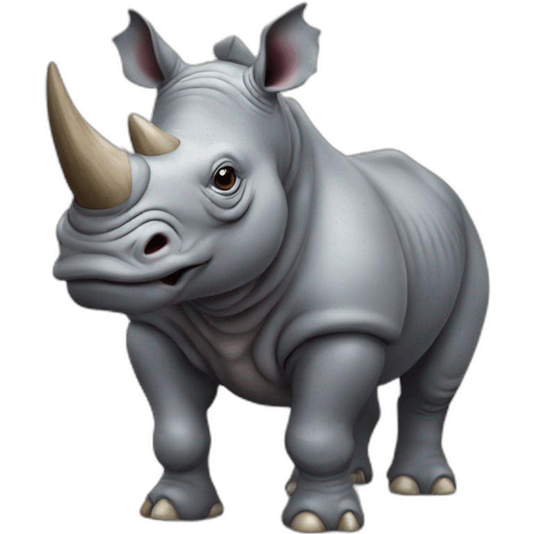 rhinocerous emoji