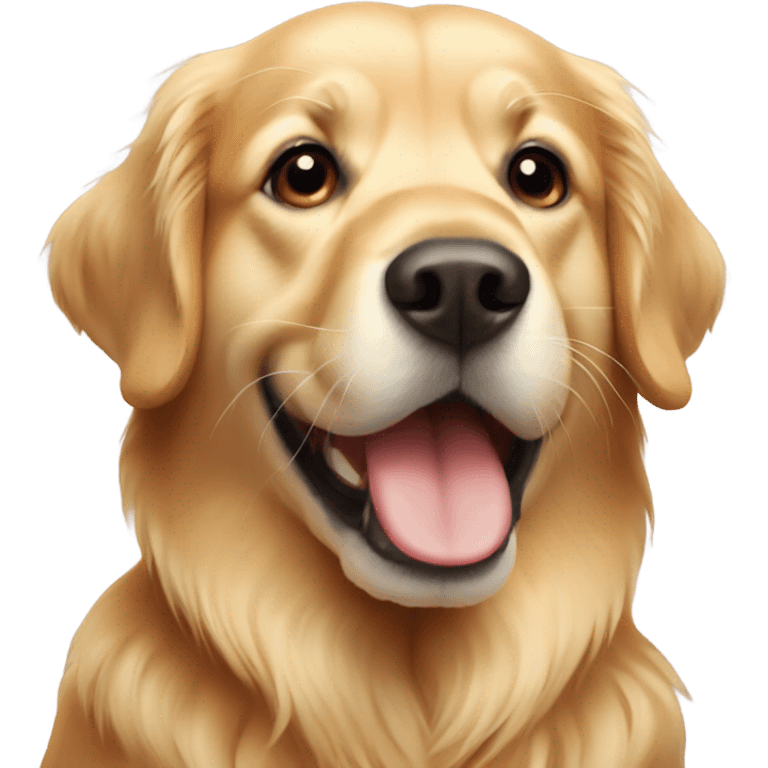 Golden retriever  emoji