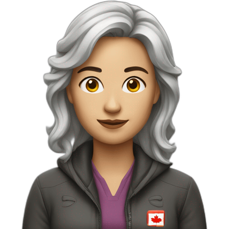 Canadian woman emoji