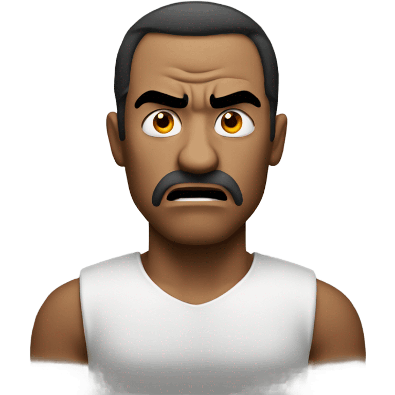 A anger man emoji