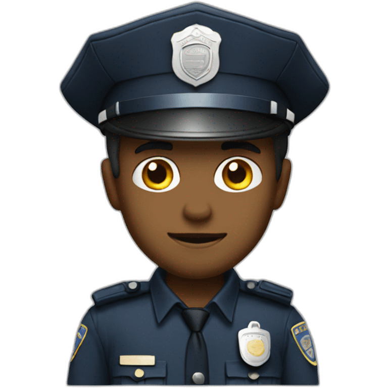 Police man emoji