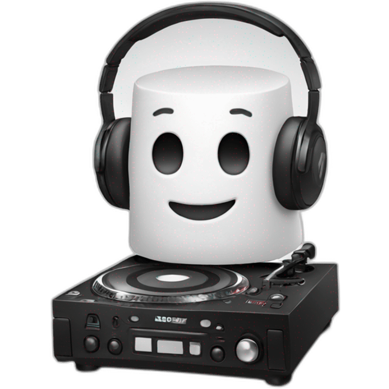 Dj marshmallow  emoji