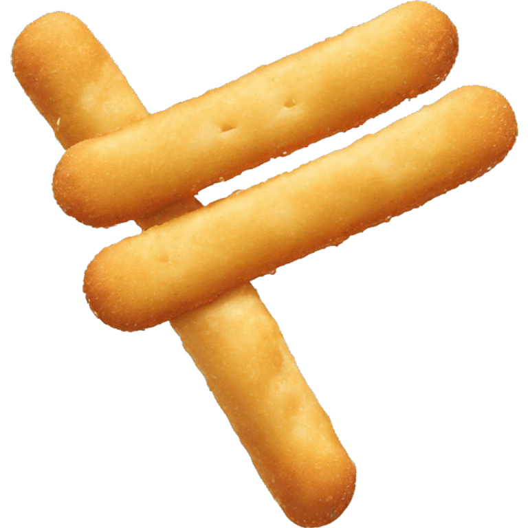 Mozzarella stick pulling apart  emoji