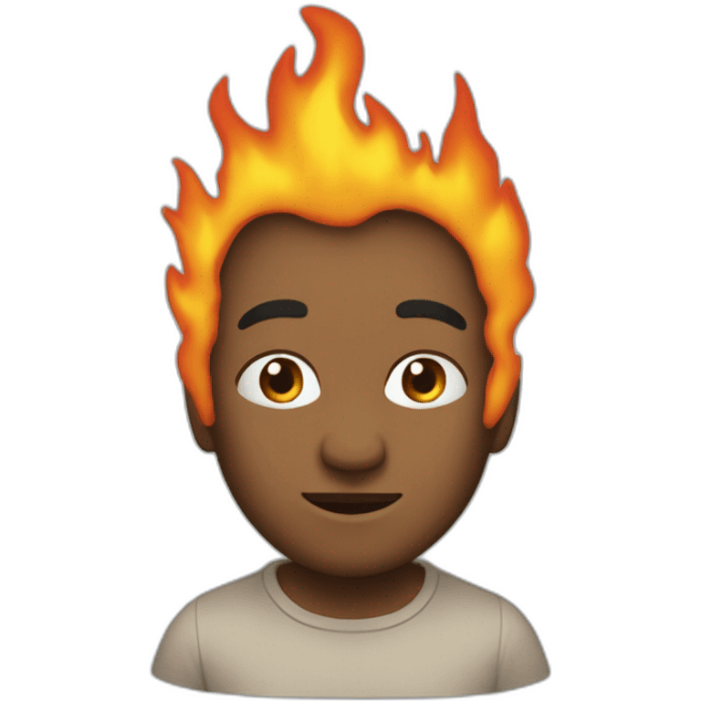 Ourse qui péte du feu emoji