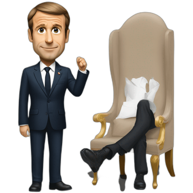 president macron emoji